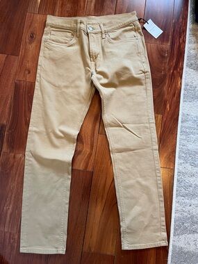 Men's Slim Jeans in Beige - Rising Sun & Co.